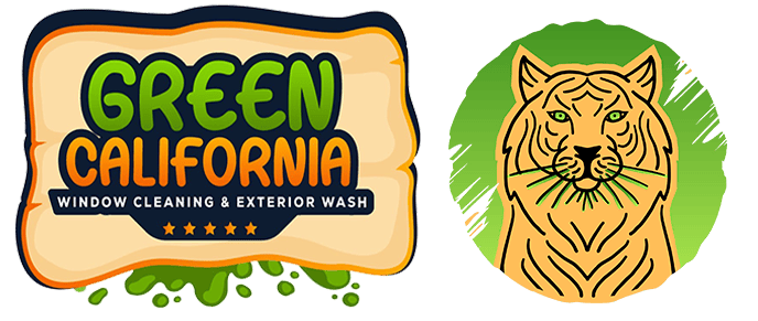 Green California Window Cleaning & Exterior Wash & Pool Services Logo