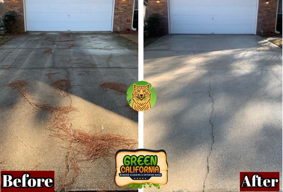 Best Concrete pressure washing & Driveway Cleaning in Corona, CA. Thumbnail