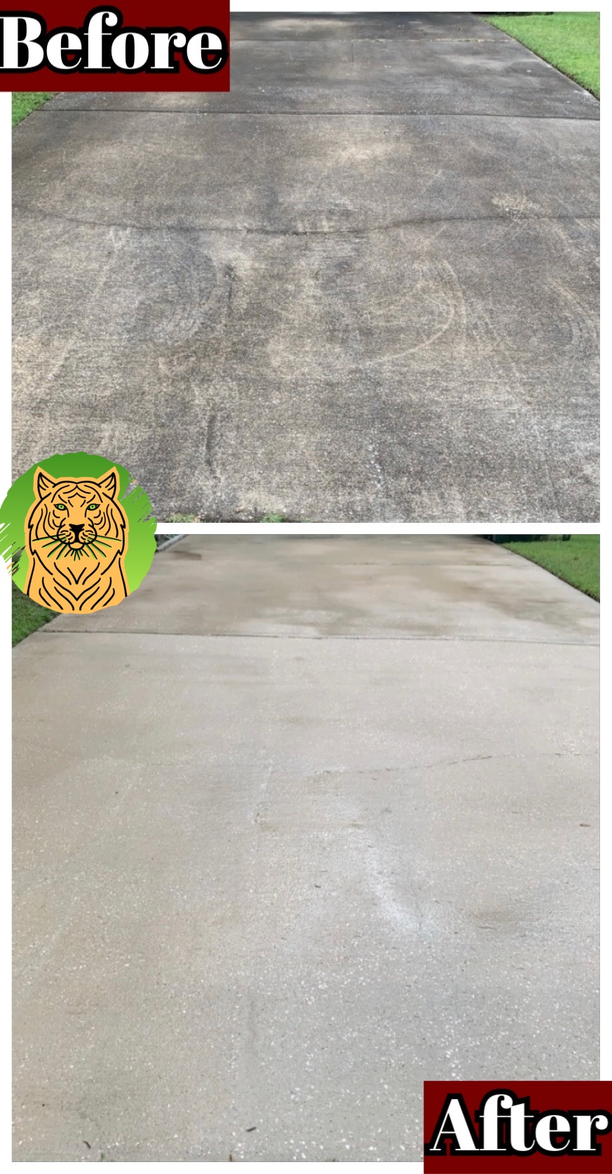 Best quality Driveway Cleaning (Concrete pressure washing) in city of Placentia, CA. Thumbnail