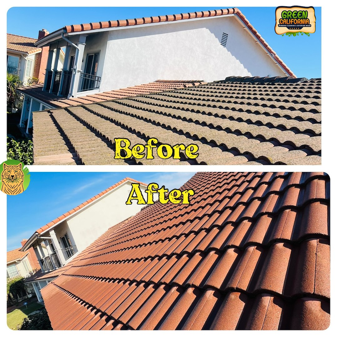 Best quality Roof Washing performed in the city of Anaheim, Orange County, 92804, California