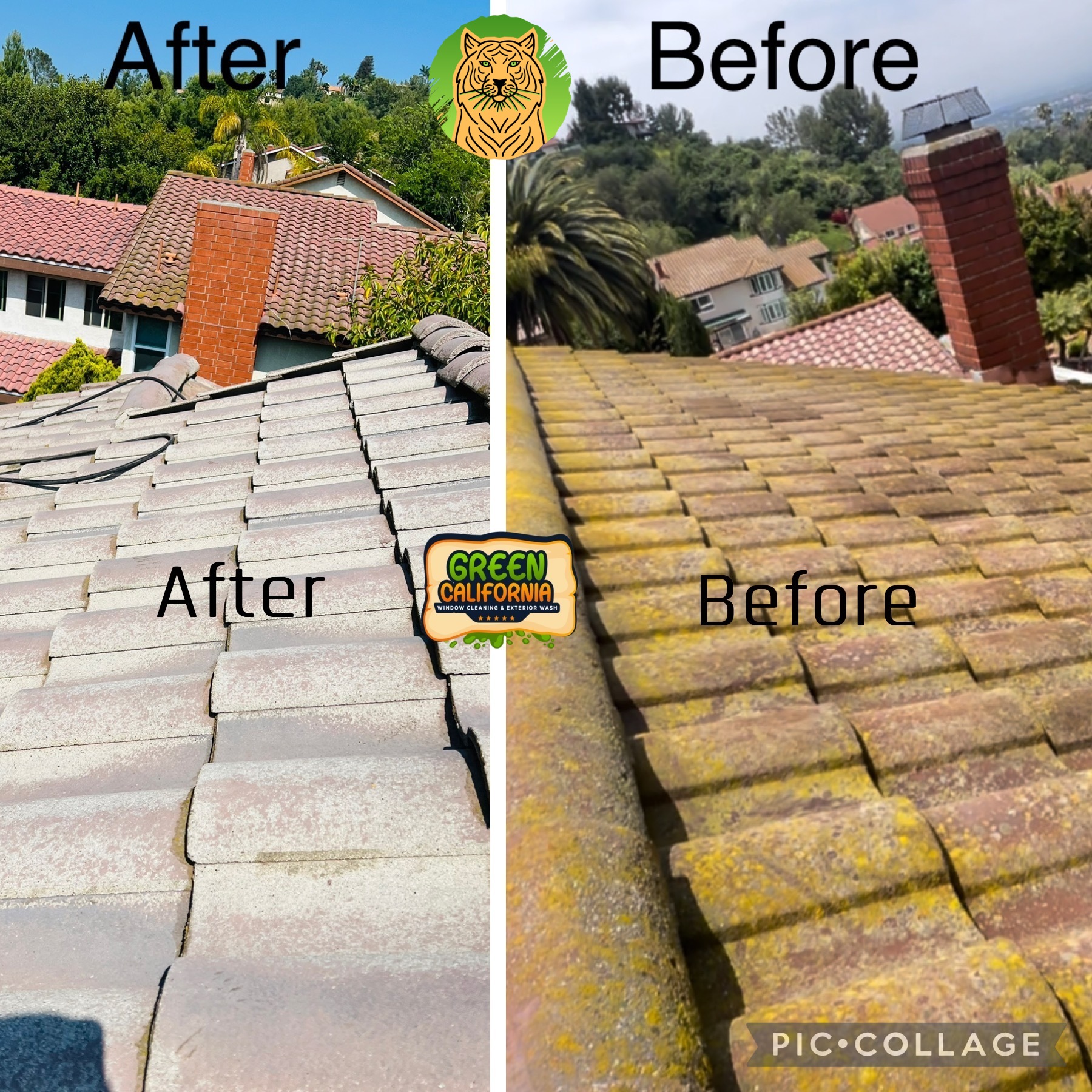 Top Quality Roof Washing performed in the city of Long Beach, California, Los Angeles county,90805. Thumbnail