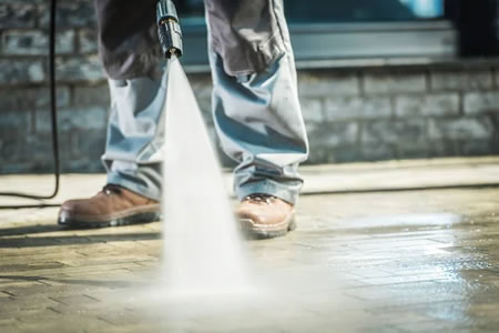 Pressure washing